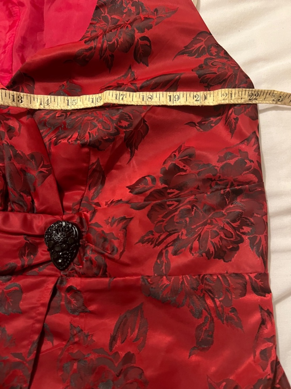 Sleeveless floral top - Picture 7 of 11